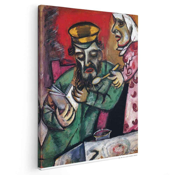 The Spoonful of Milk (1912) by Marc Chagall