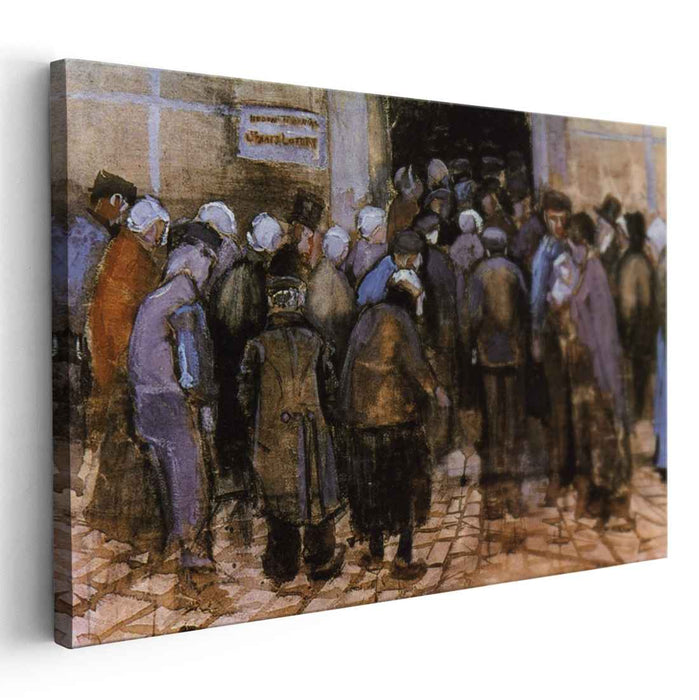 The State Lottery (1882) by Vincent van Gogh