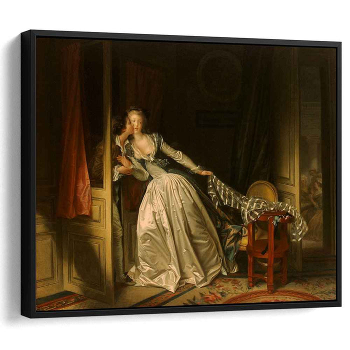The Stolen Kiss (1788) by Jean-Honore Fragonard