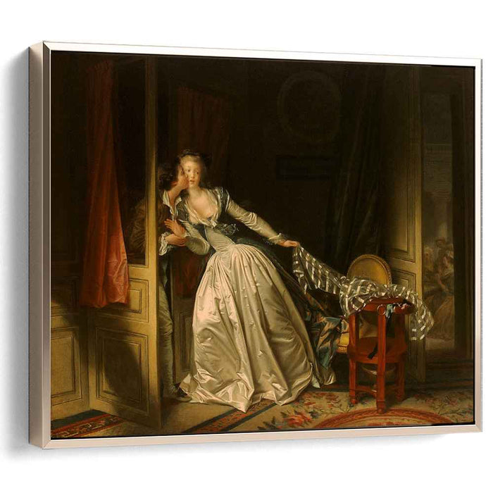 The Stolen Kiss (1788) by Jean-Honore Fragonard