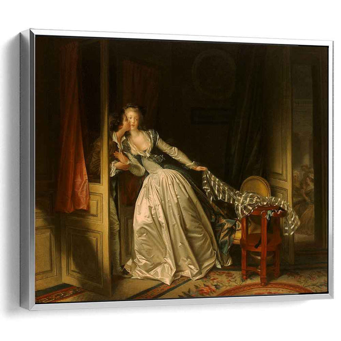 The Stolen Kiss (1788) by Jean-Honore Fragonard