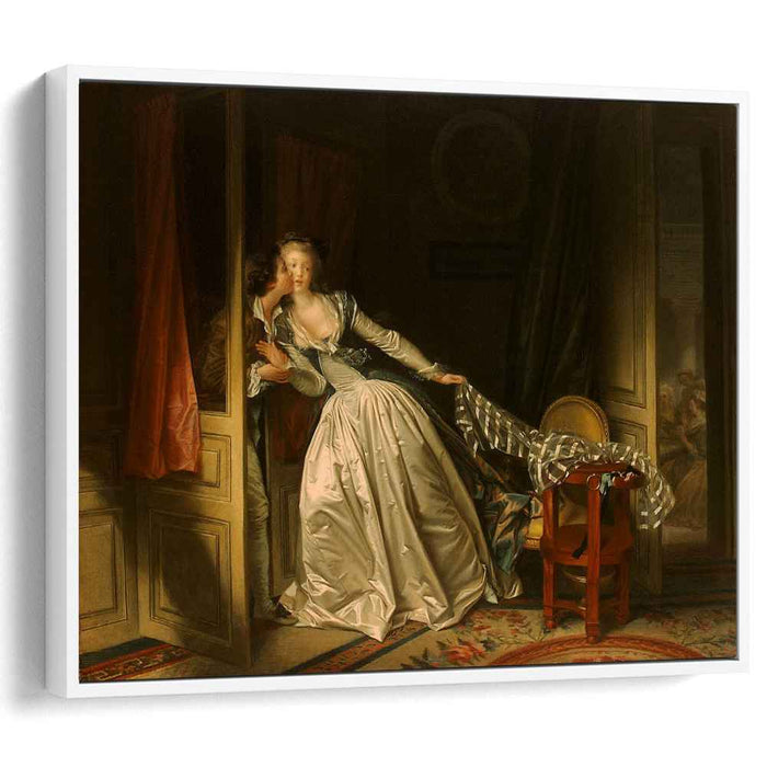 The Stolen Kiss (1788) by Jean-Honore Fragonard
