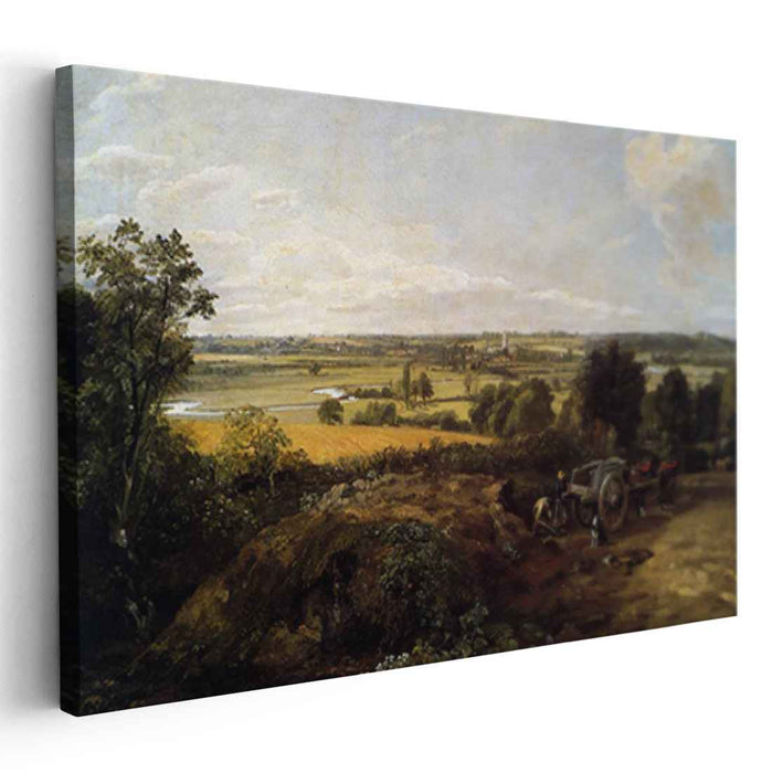The Stour Valley with the Church of Dedham (1814) by John Constable