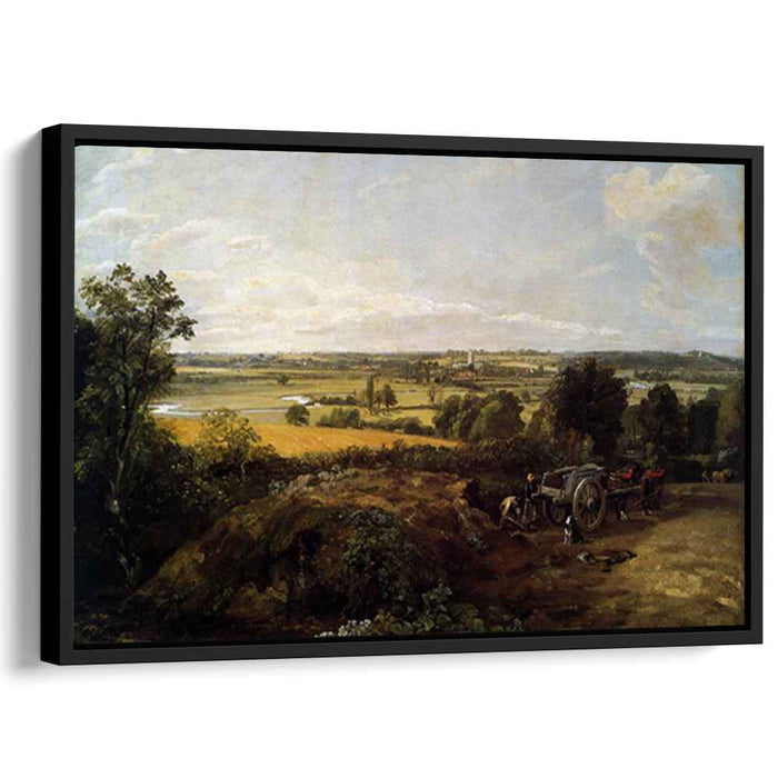 The Stour Valley with the Church of Dedham (1814) by John Constable
