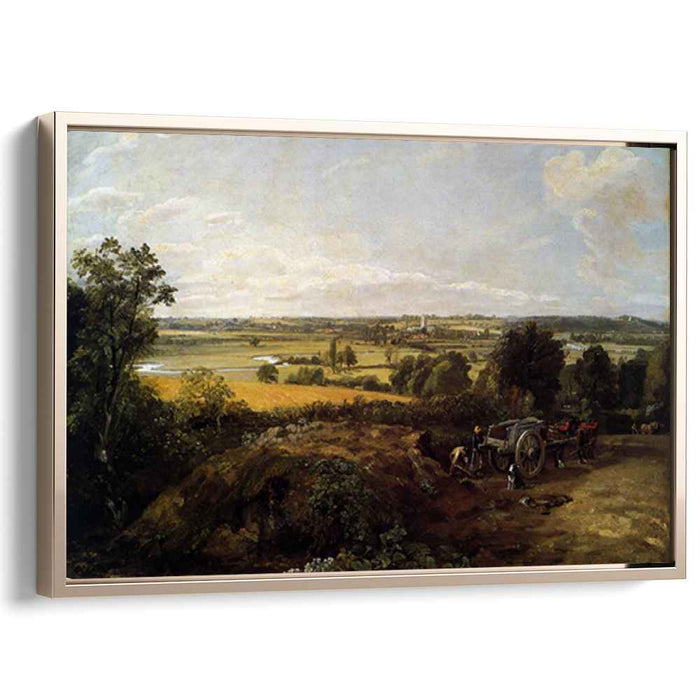 The Stour Valley with the Church of Dedham (1814) by John Constable