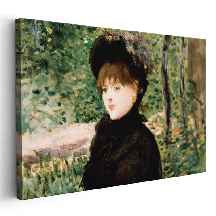 The stroll (1880) by Edouard Manet