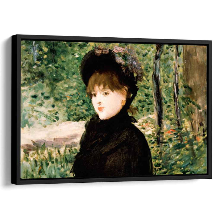 The stroll (1880) by Edouard Manet