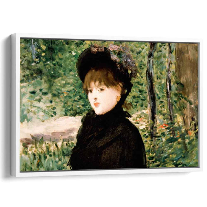 The stroll (1880) by Edouard Manet