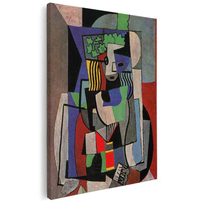 The student (1919) by Pablo Picasso