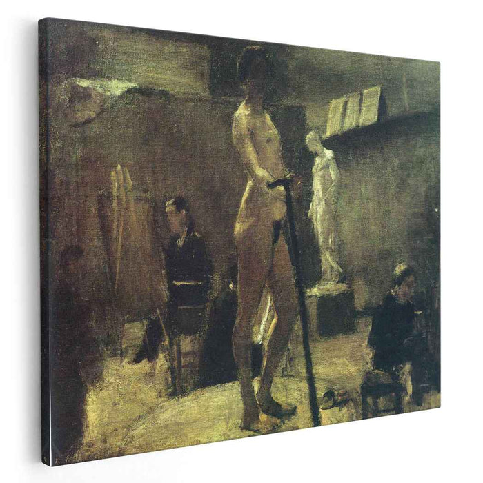 The Study of Gustave Moreau (1895) by Henri Matisse