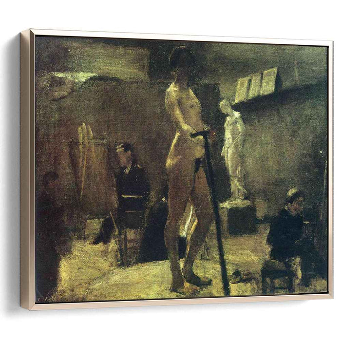 The Study of Gustave Moreau (1895) by Henri Matisse