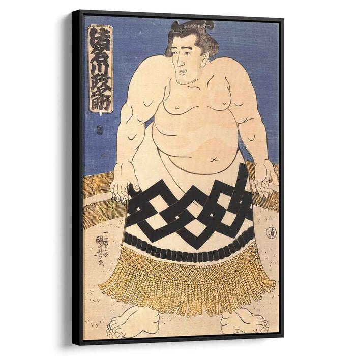 The sumo wrestler by Utagawa Kuniyoshi
