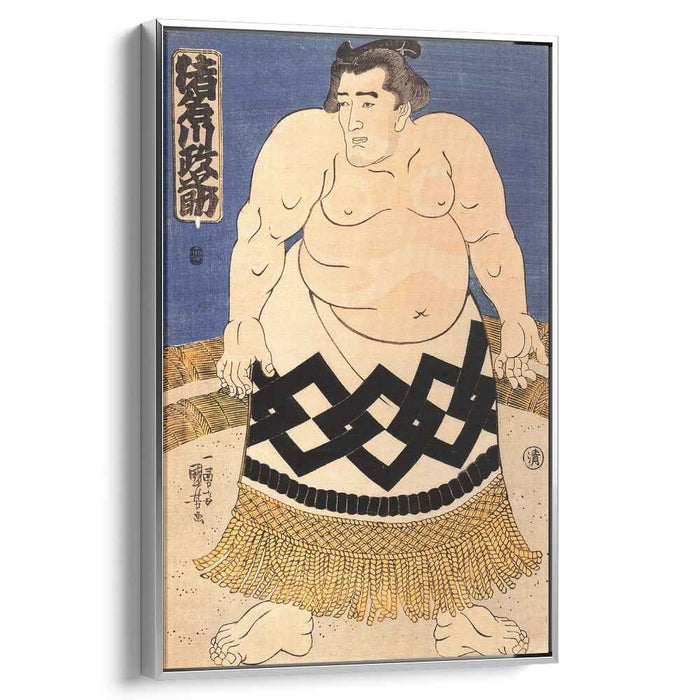 The sumo wrestler by Utagawa Kuniyoshi