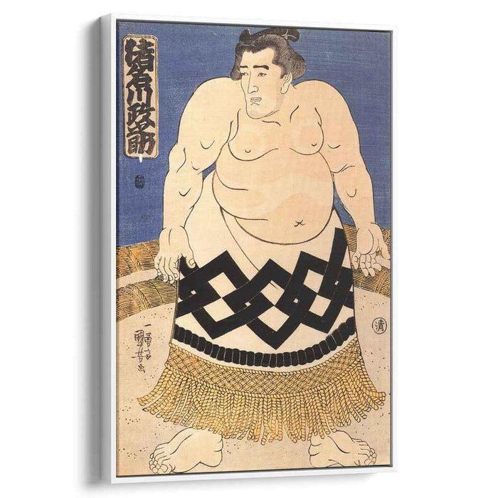 The sumo wrestler by Utagawa Kuniyoshi