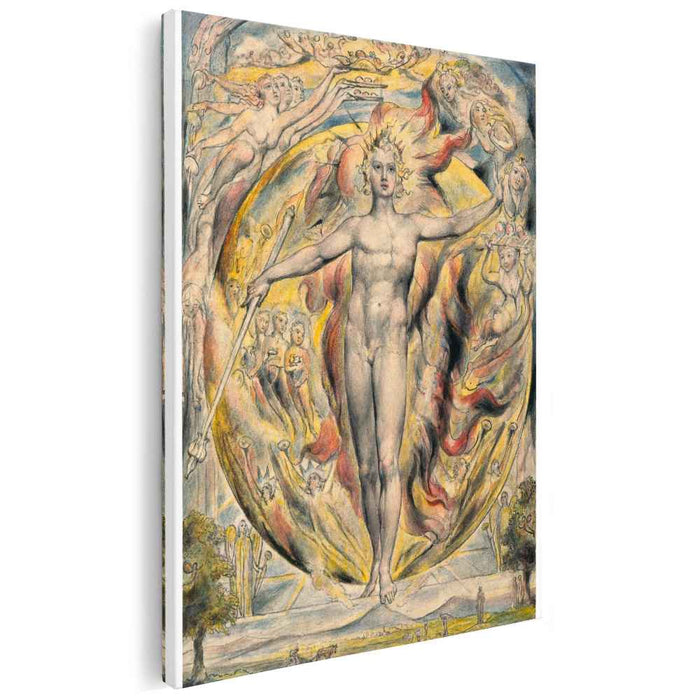 The Sun at His Eastern Gate (1820) by William Blake