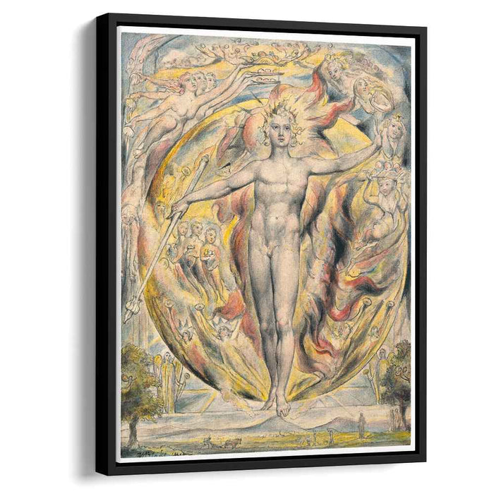 The Sun at His Eastern Gate (1820) by William Blake