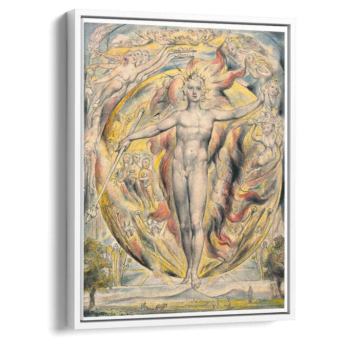 The Sun at His Eastern Gate (1820) by William Blake