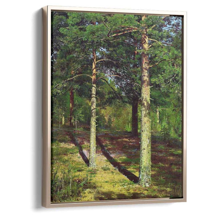 The Sun lit Pines (1886) by Ivan Shishkin