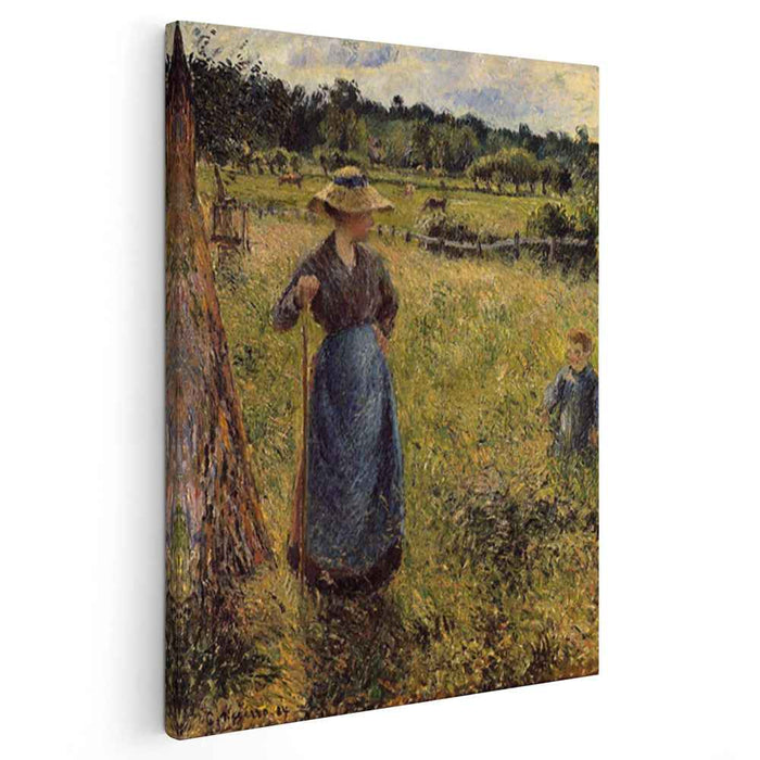 The Tedder (1884) by Camille Pissarro