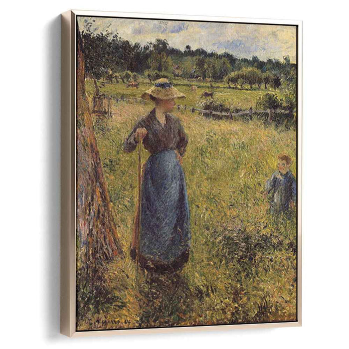 The Tedder (1884) by Camille Pissarro