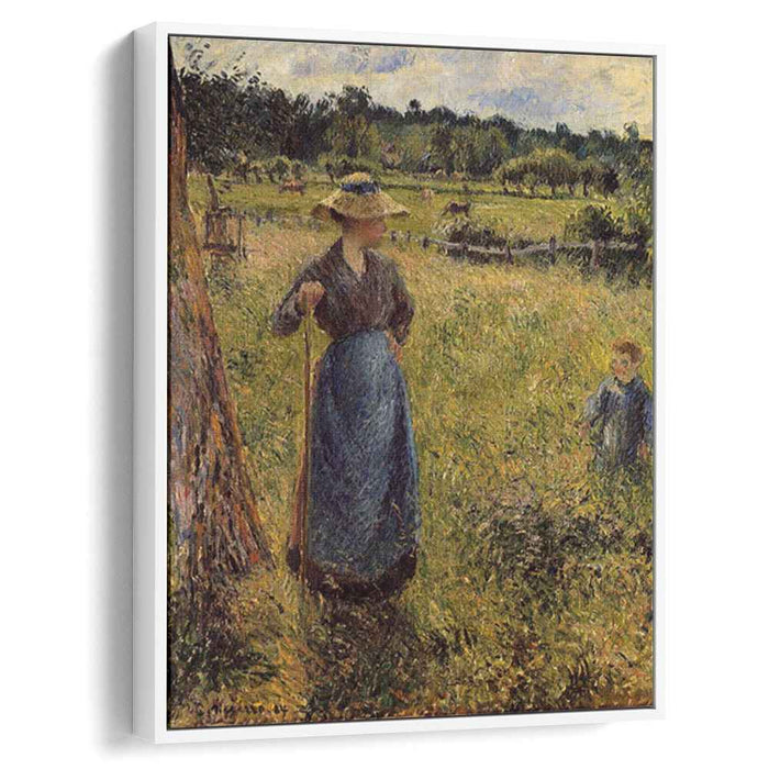 The Tedder (1884) by Camille Pissarro