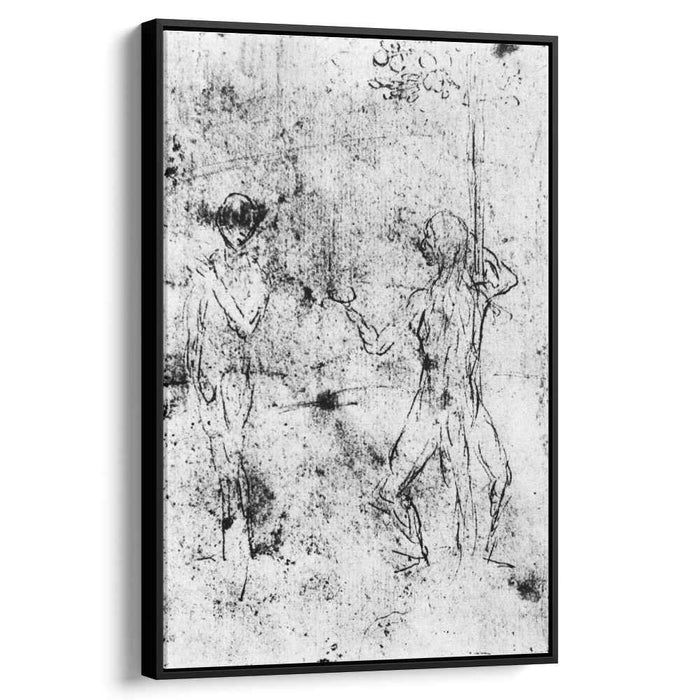 The temptation of Eve by the serpent (1490) by Hieronymus Bosch