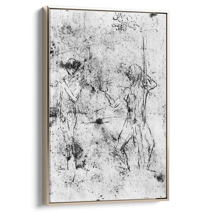 The temptation of Eve by the serpent (1490) by Hieronymus Bosch