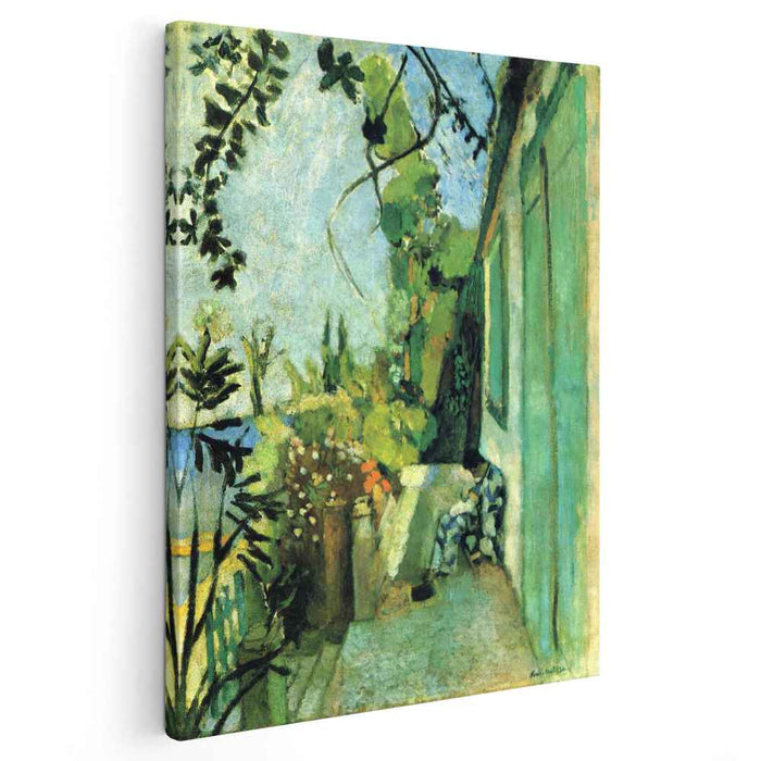 The Terrace, St. Tropez by Henri Matisse