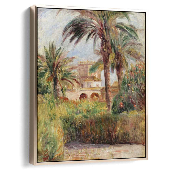 The Test Garden in Algiers (1882) by Pierre-Auguste Renoir