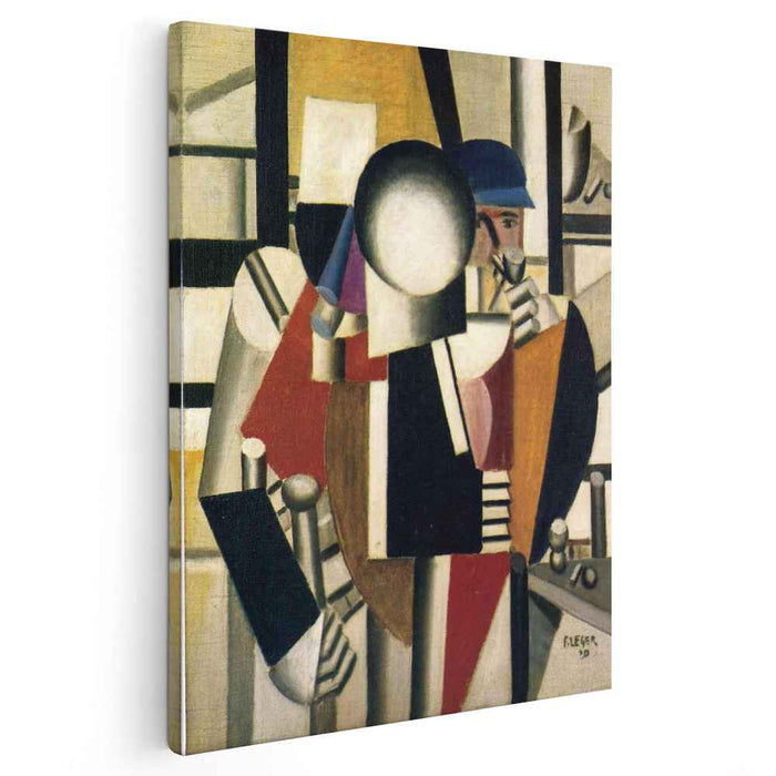 The Three Comrades (1920) by Fernand Leger