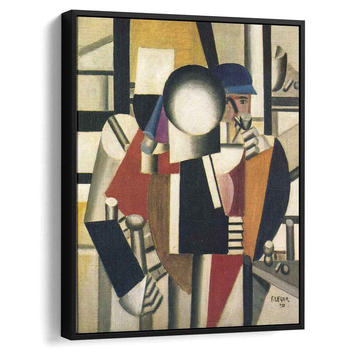 The Three Comrades (1920) by Fernand Leger
