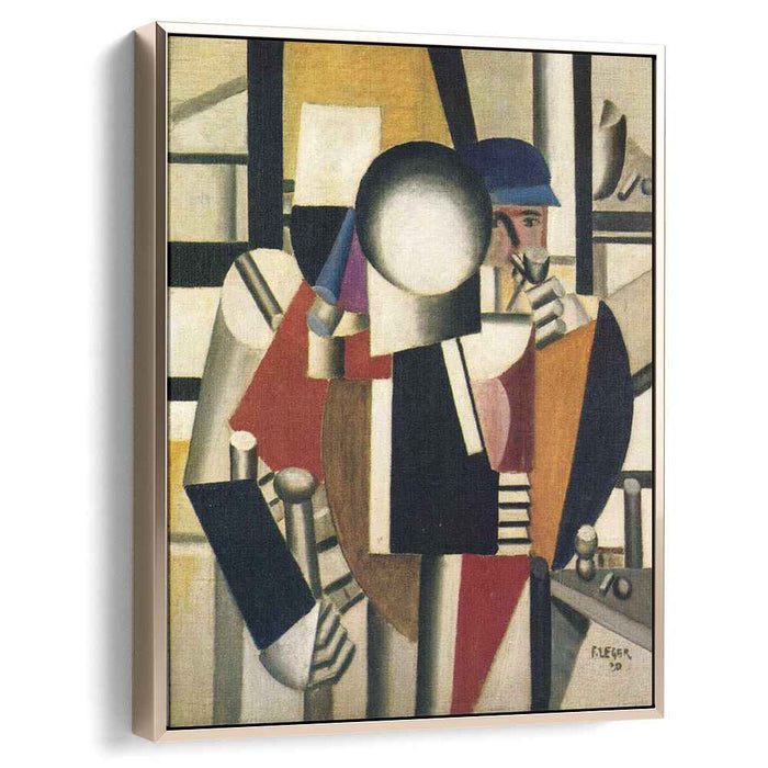 The Three Comrades (1920) by Fernand Leger