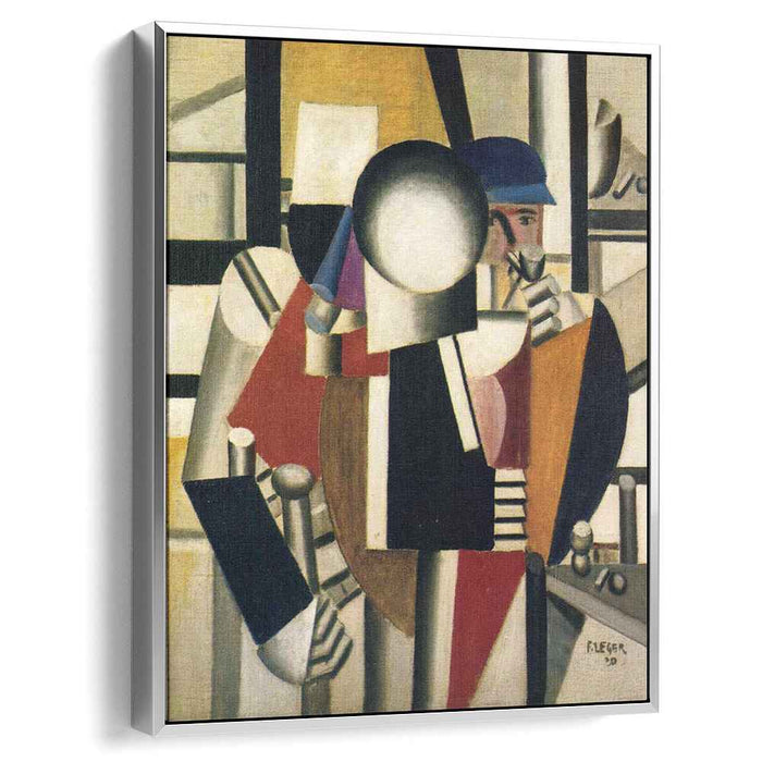 The Three Comrades (1920) by Fernand Leger