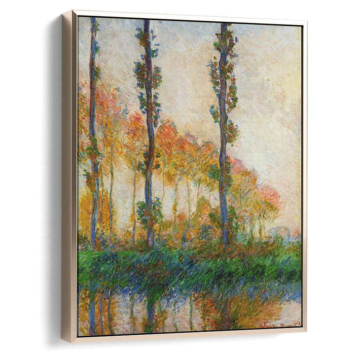The Three Trees, Autumn by Claude Monet
