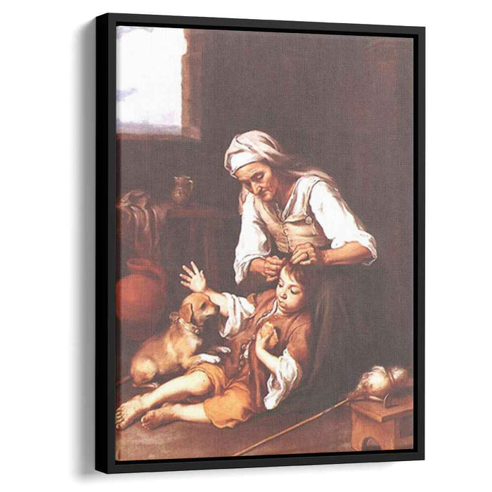 The Toilette (1675) by Bartolome Esteban Murillo