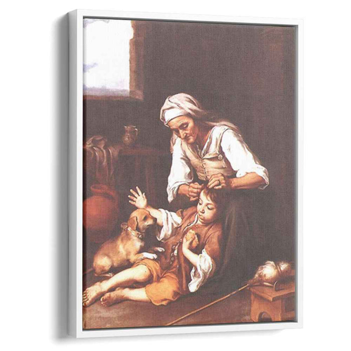 The Toilette (1675) by Bartolome Esteban Murillo