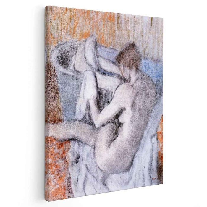 The Toilette after the Bath (1890) by Edgar Degas