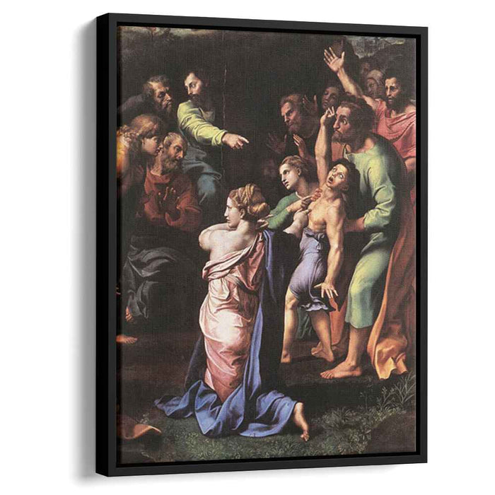 The Transfiguration (detail) (1520) by Raphael