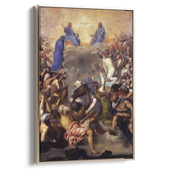 The Trinity in Glory (1554) by Titian