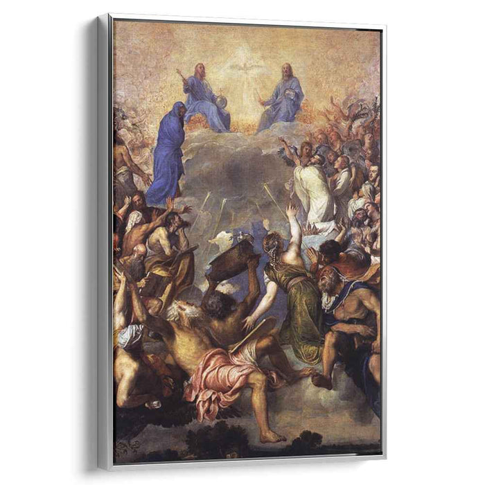 The Trinity in Glory (1554) by Titian