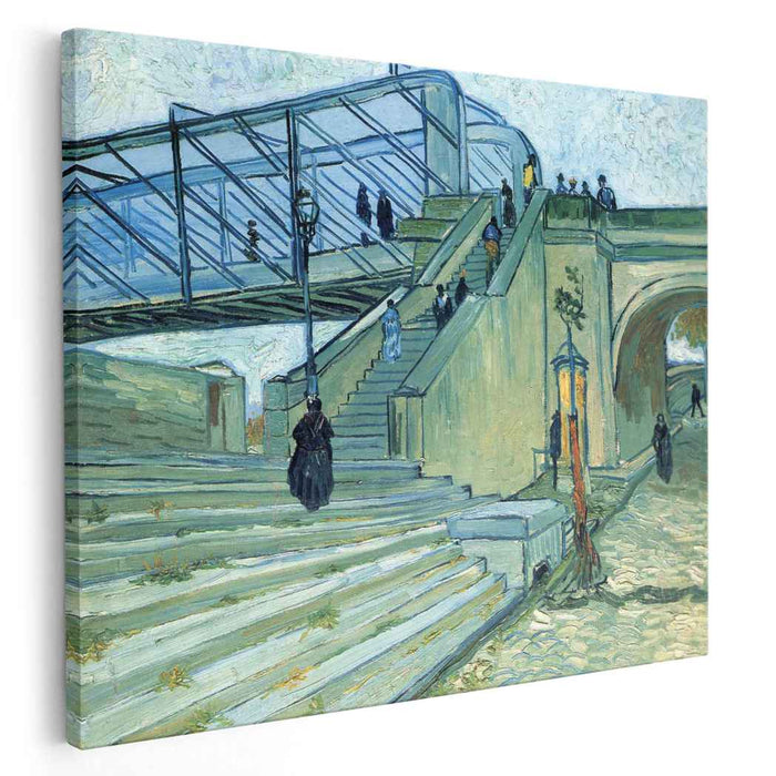 The Trinquetaille Bridge (1888) by Vincent van Gogh