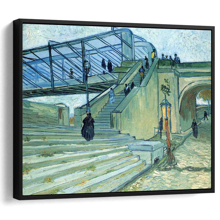 The Trinquetaille Bridge (1888) by Vincent van Gogh