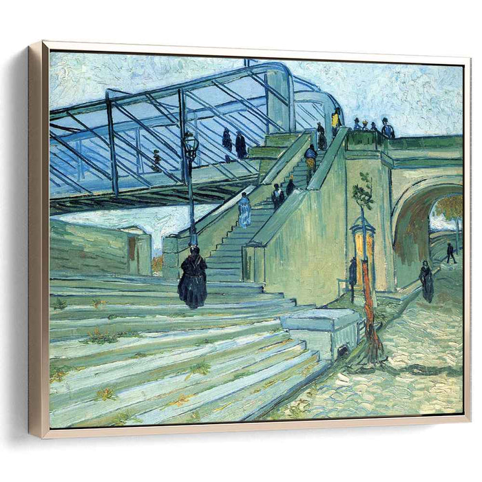 The Trinquetaille Bridge (1888) by Vincent van Gogh