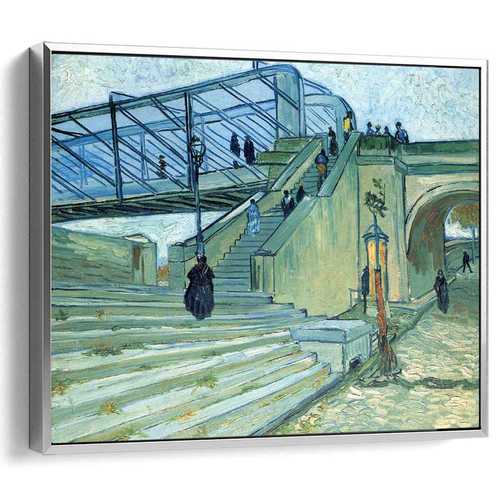The Trinquetaille Bridge (1888) by Vincent van Gogh