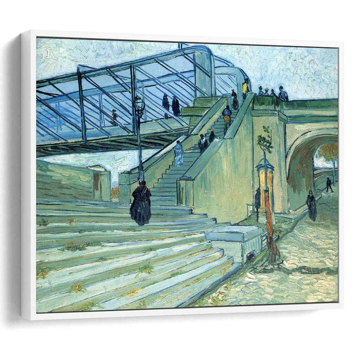 The Trinquetaille Bridge (1888) by Vincent van Gogh