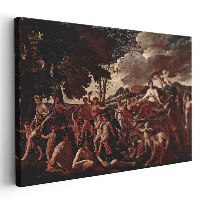 The Triumph of Flora (1629) by Nicolas Poussin