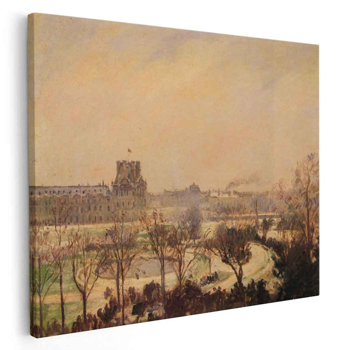 The Tuileries Gardens Snow Effect (1900) by Camille Pissarro