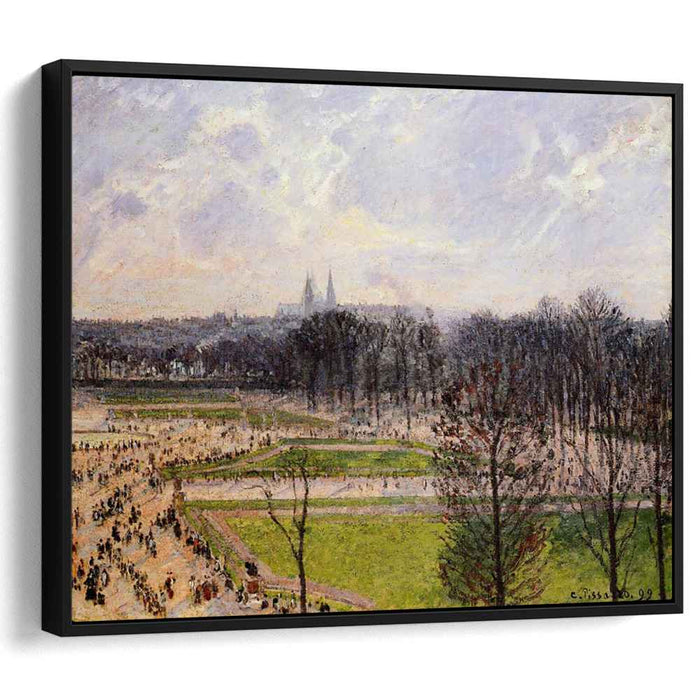 The Tuileries Gardens Winter Afternoon (1899) by Camille Pissarro