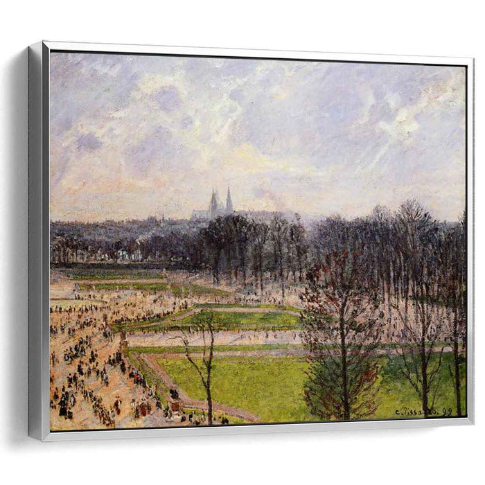 The Tuileries Gardens Winter Afternoon (1899) by Camille Pissarro