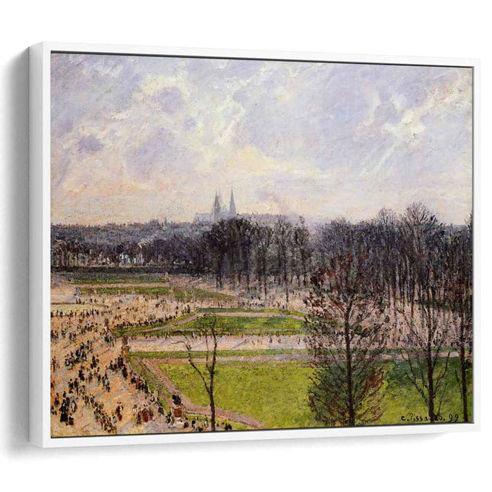 The Tuileries Gardens Winter Afternoon (1899) by Camille Pissarro